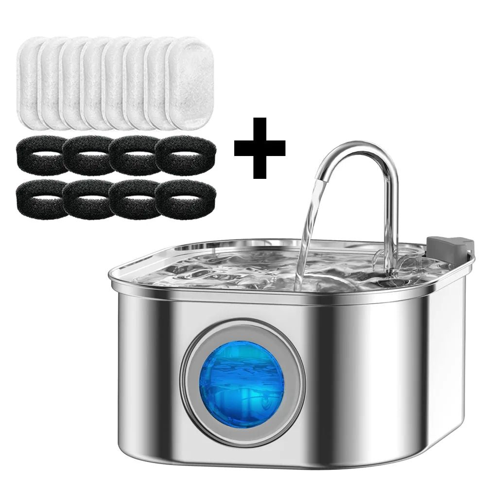 Smart Fountain multi-layer filter cartridge replacement detail for cat water hygiene