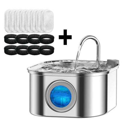 Smart Fountain multi-layer filter cartridge replacement detail for cat water hygiene