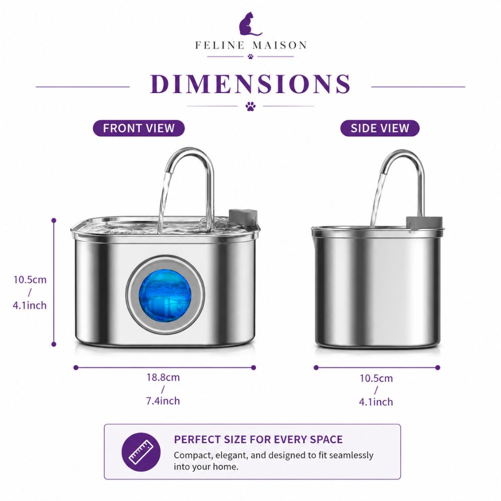 Feline Maison Smart Fountain specifications